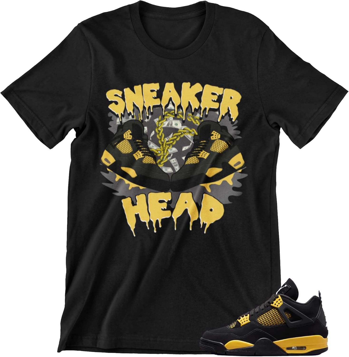 Shirt to Match 4 Thunder Men's Graphic Tees, Urban Streetwear Clothing