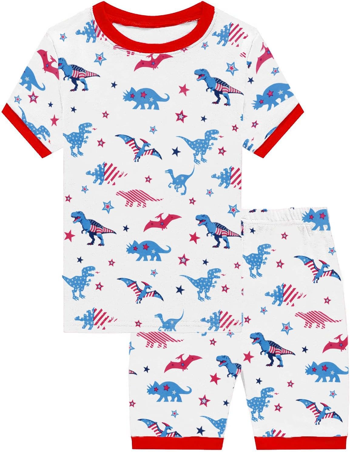 Little Hand Toddler Boys Pajamas Cotton Summer Pjs for Boy Jammies Baby Sleepwear Kids Short Sets for 2-7T