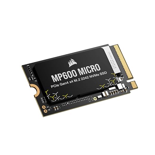 Corsair MP600 Micro 2TB M.2 NVMe for Handhelds and Thin Laptops