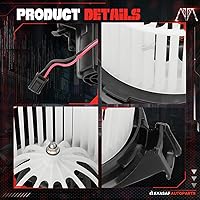 Vista 5 de MAYASAF 700277 Conjunto de motor de ventilador HVAC compatible con Benz C180~C400/E200~E550/GLK250~GLK350/E63 AMG(S)/C63 AMG(S)