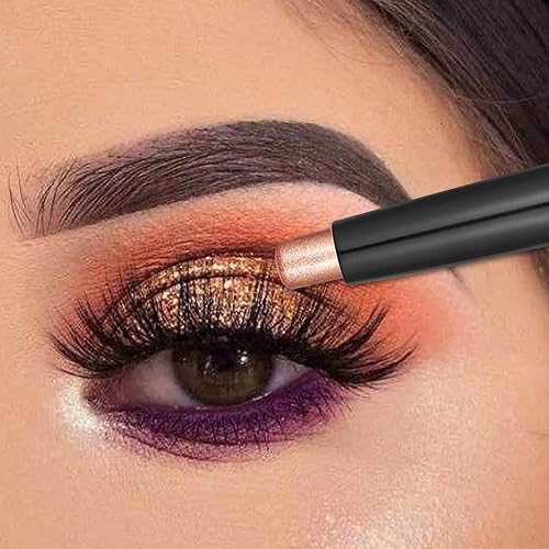 Miniatura 7 de Sombra de ojos en barra de sombra de ojos, maquillaje en barra de 6 colores brillantes, juego de sombra de ojos en barra cosmética, brillo de ojos,
