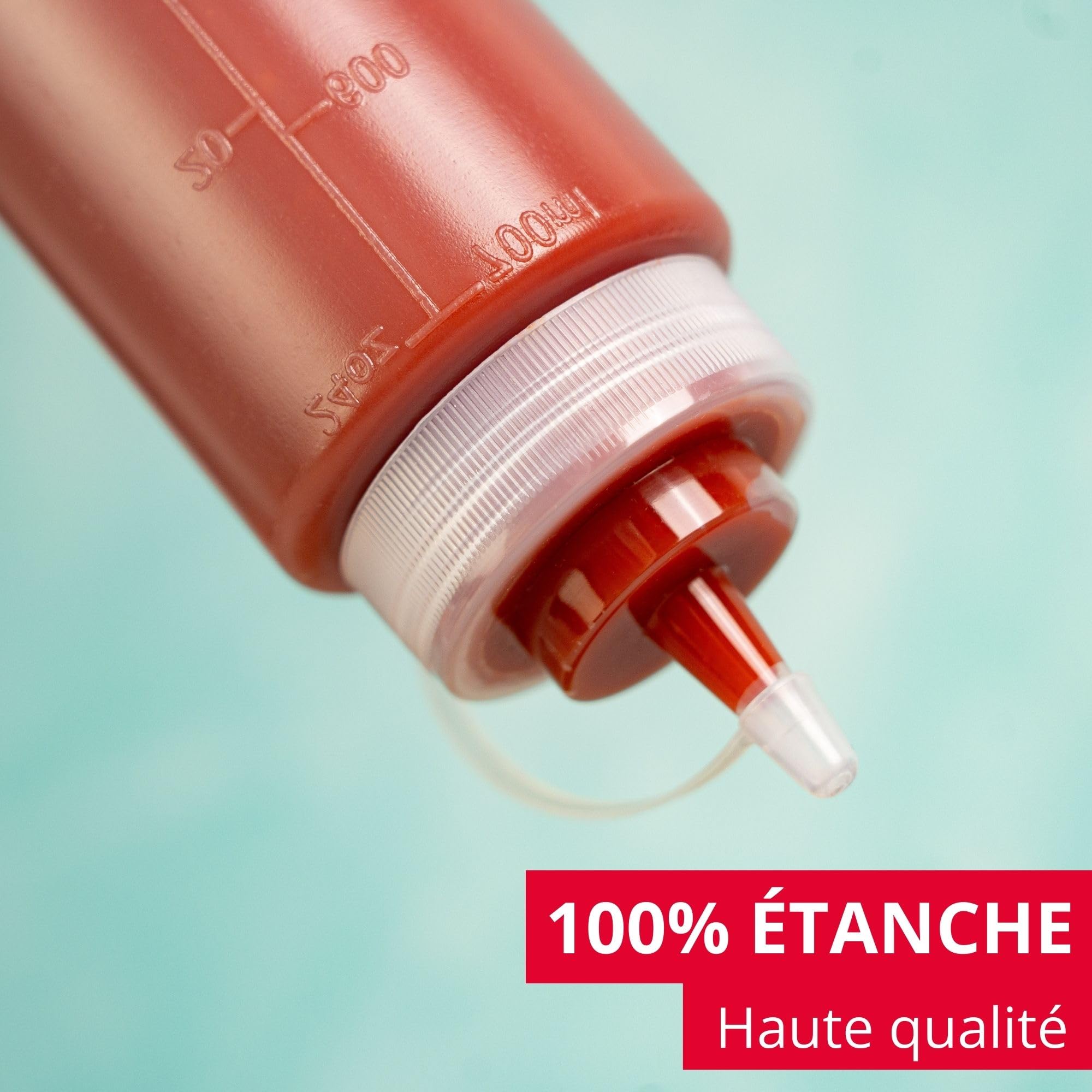 Image secondaire de Set de Bouteilles à Presser Westmark - Dosage Précis pour Sauces et Liquides - 700 ml