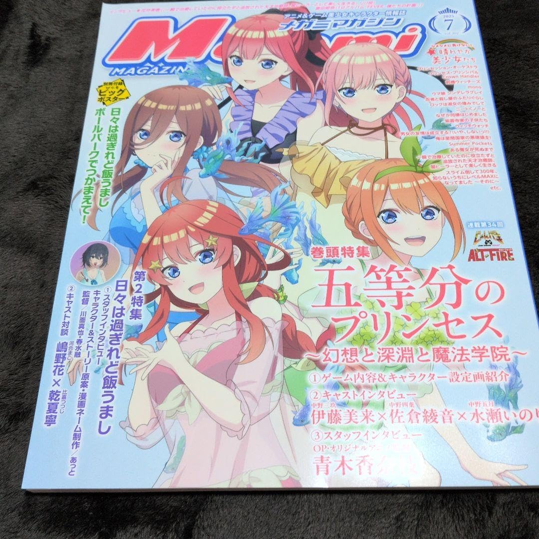 メガミマガジン 7月号 2025年 新