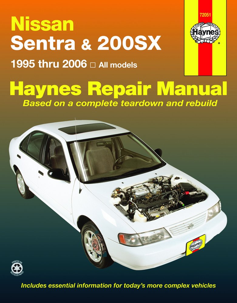 Haynes Automotive Repair Manual Nissan Sentra & 200SX 1995-1999