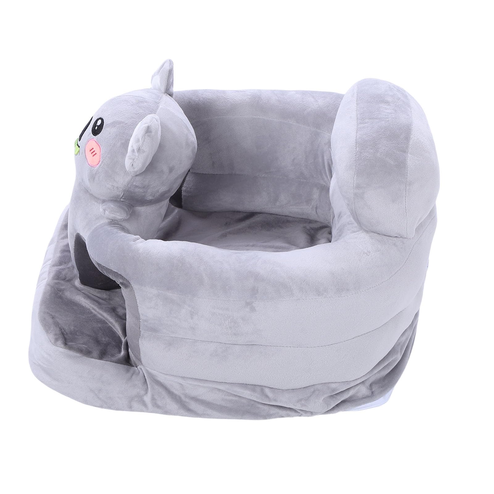 Dpofirs Divano di Sostegno per Bambini, Morbido Peluche, Animale dei Cartoni Animati, Supporto per la Schiena del Neonato, per il Gioco o il Relax, Tessuto Delicato Sulla Pelle, per Bambini Attivi,