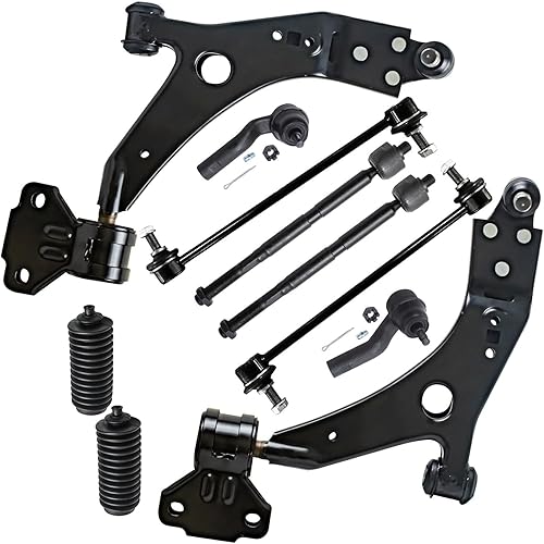 Miniatura 279 de Detroit Axle - Kit de suspensión frontal de 10 piezas para Ford Ranger Mazda B2300 B2500 B3000 B4000, 2 brazos de control superiores, 2 rótulas