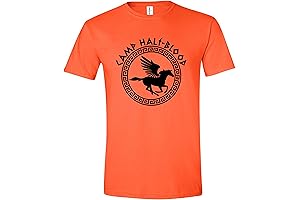 Camp Half-Blood Orange Camp Shirt For Brave Demigods (Large)