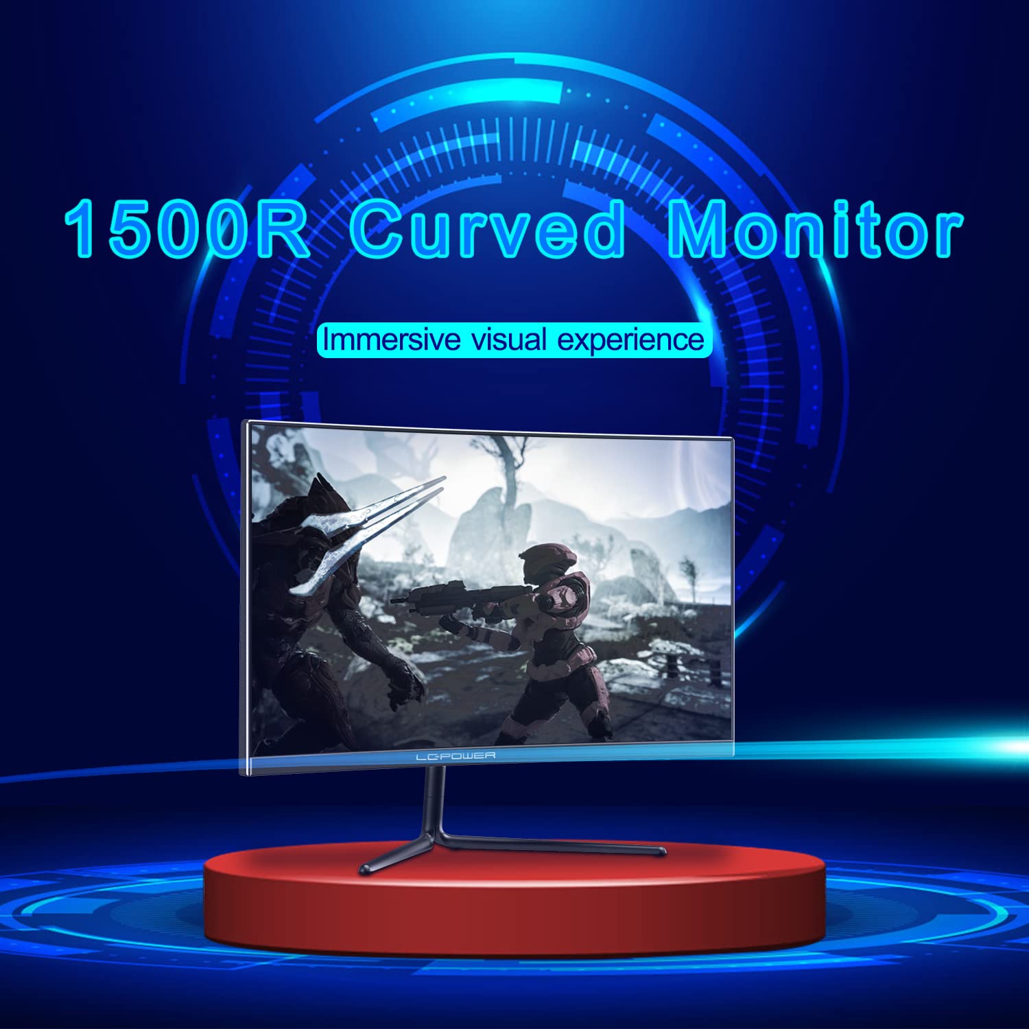 Z-Edge Monitor Gaming Curvo 27'' 2K QHD(2560 x 1440), 1ms, 165 Hz (2