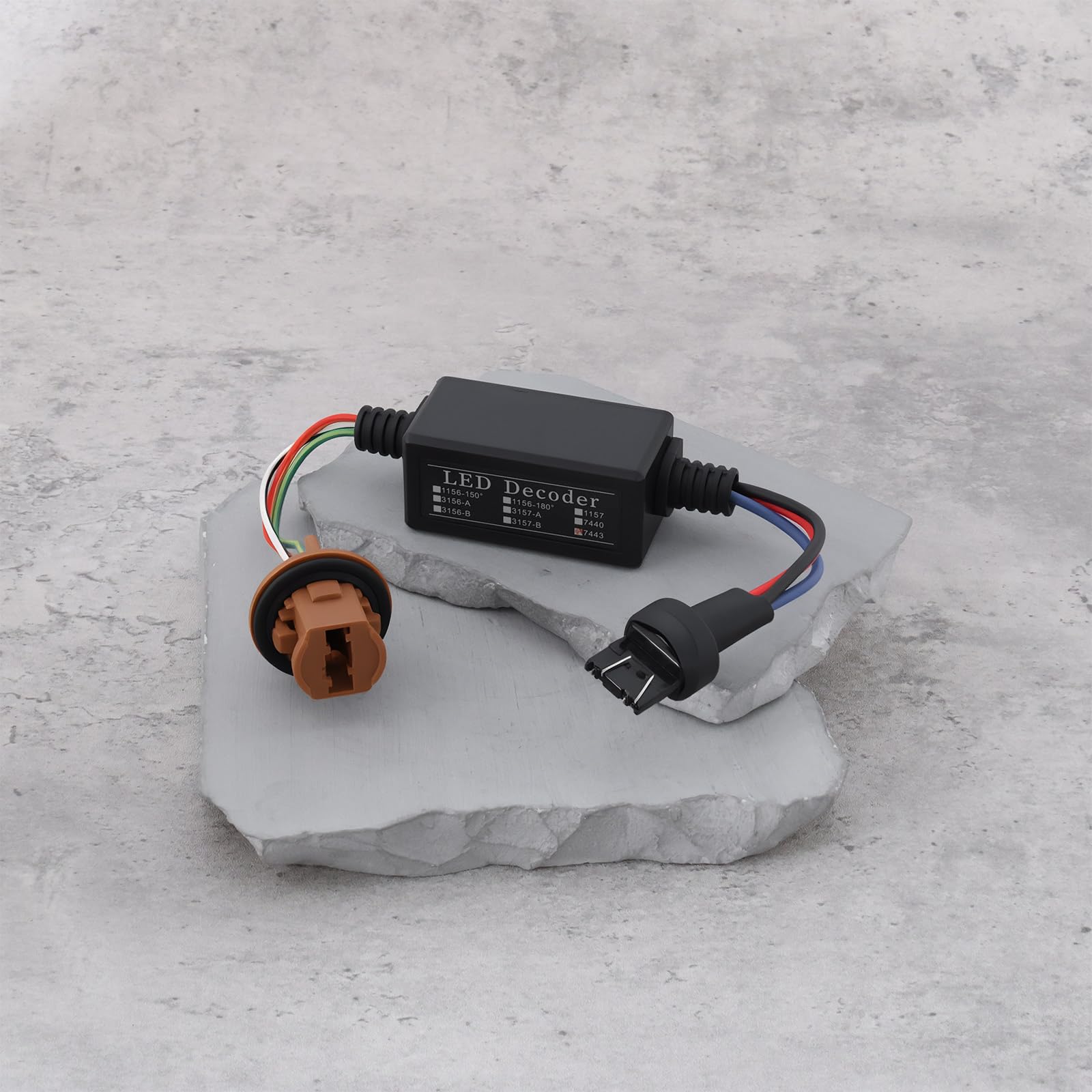 Decodificador de Errores de Luz LED para Reemplazar La Luz de Freno de Doble Filamento T20 7443 O La Luz de Circulación Diurna.