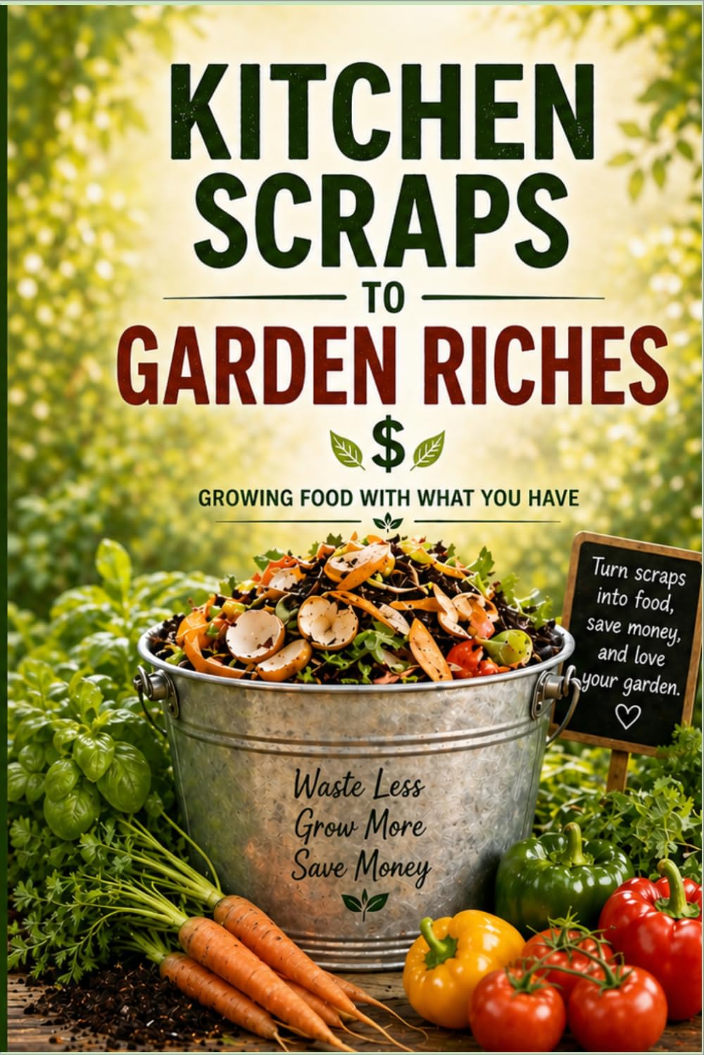 Kitchen Scraps to Garden Riches: Kitchen Scraps to Garden Riches: Growing Food With What You Have