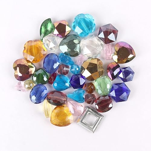 Miniatura 4 de GEMHUB Cuentas de piedras preciosas sueltas mixtas de 400.00 quilates para hacer pulseras, collares, aretes, joyería, colección de piedras preciosas