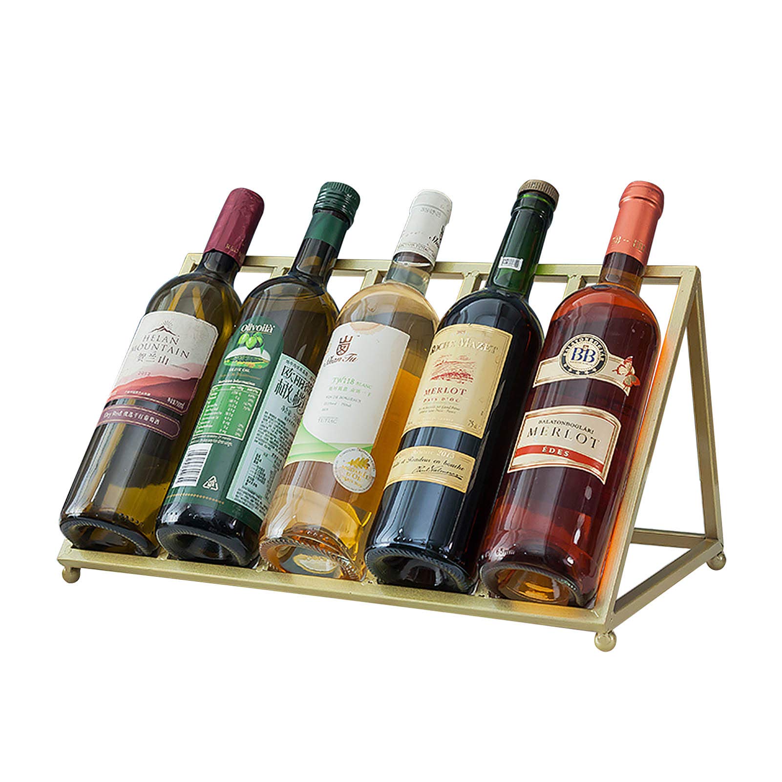 Casier à vin compact en métal pour ranger vos bouteilles