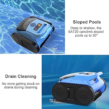 pooページ Amazon.com : (2025 New) Robotic Pool Vacuum, Robotic Pool