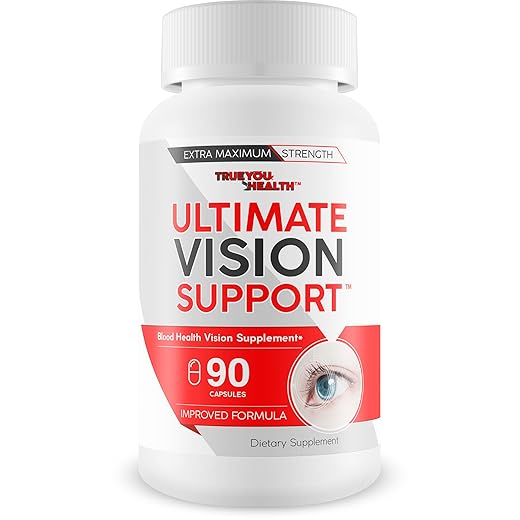 Ultimate Vision Support - Our Best Improved Formula Eyesight Supplement - Vitamin A Lutein and Zeaxanthin Supplements - Eye Vision Focus Supplement for Eyes Vitamins for Clear Vision Pills