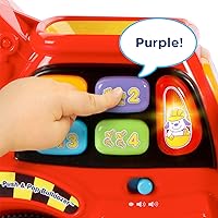 Vista 4 de VTech Pop-a-Balls - Bulldozer Push and Pop Exclusiva de Yaxa, Rojo