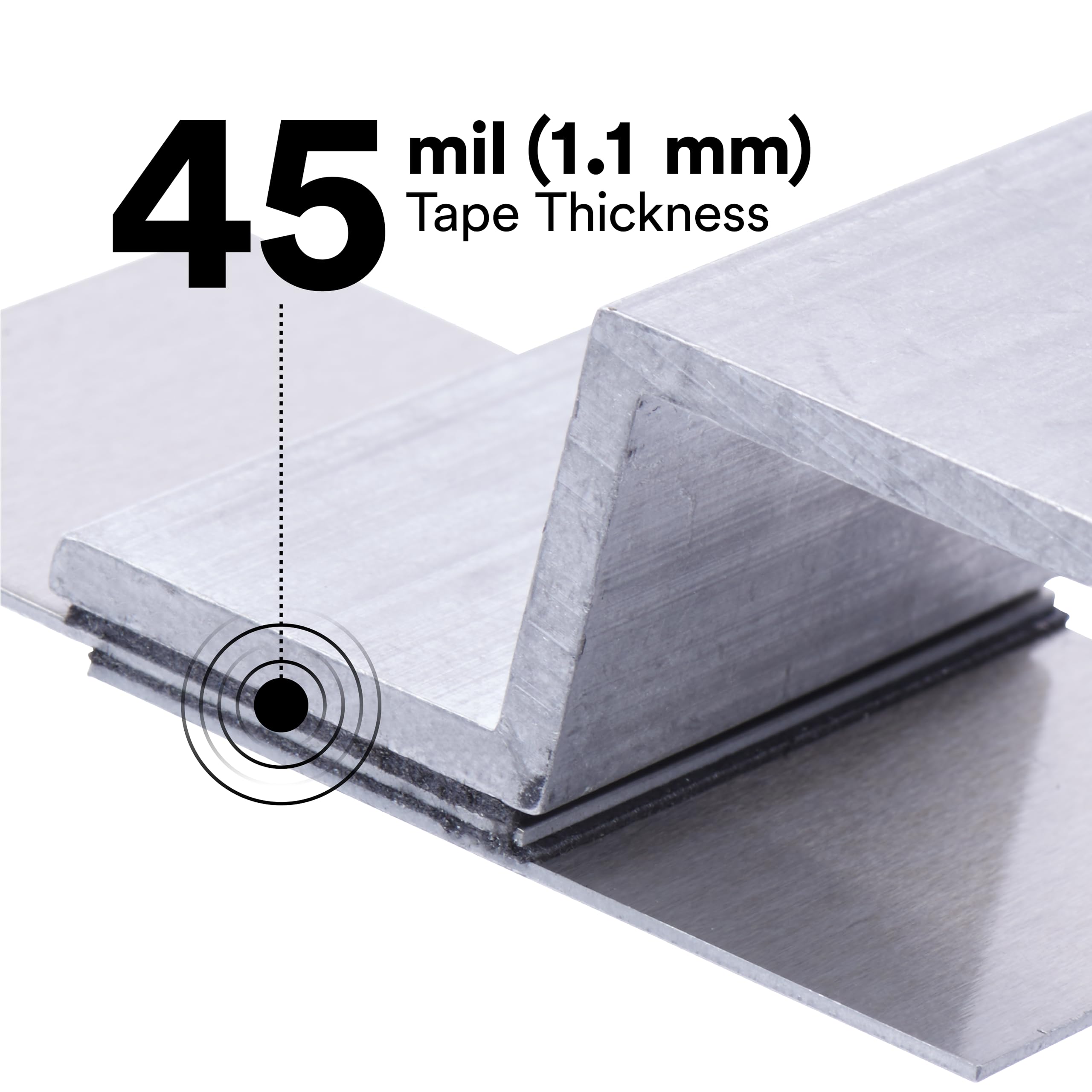 TapeCase 4611 Nastro adesivo 3M in schiuma resistente VHB, grigio, da -35 a 150 gradi C, spessore di 0,1 cm, 32,9 m di lunghezza, 0,63 mm di larghezza