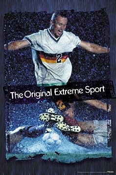 Soccer The Original Extreme Sport Sports Cool Wall Art Print Poster 12x18