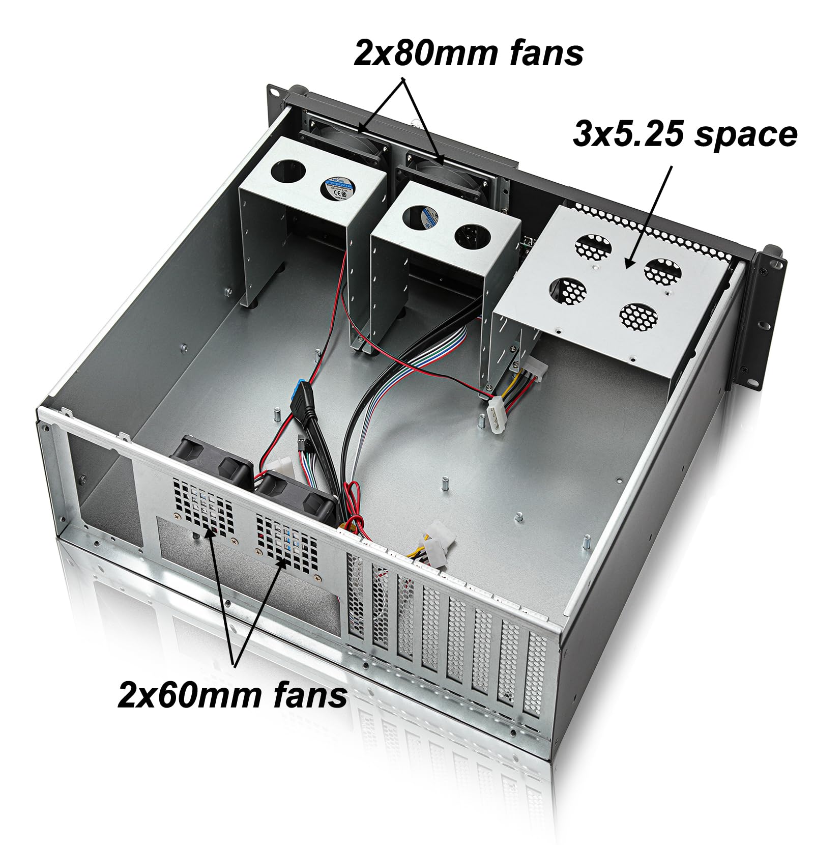 Amazon.com: RackChoice 3U Server Chassis Rackmount Case with