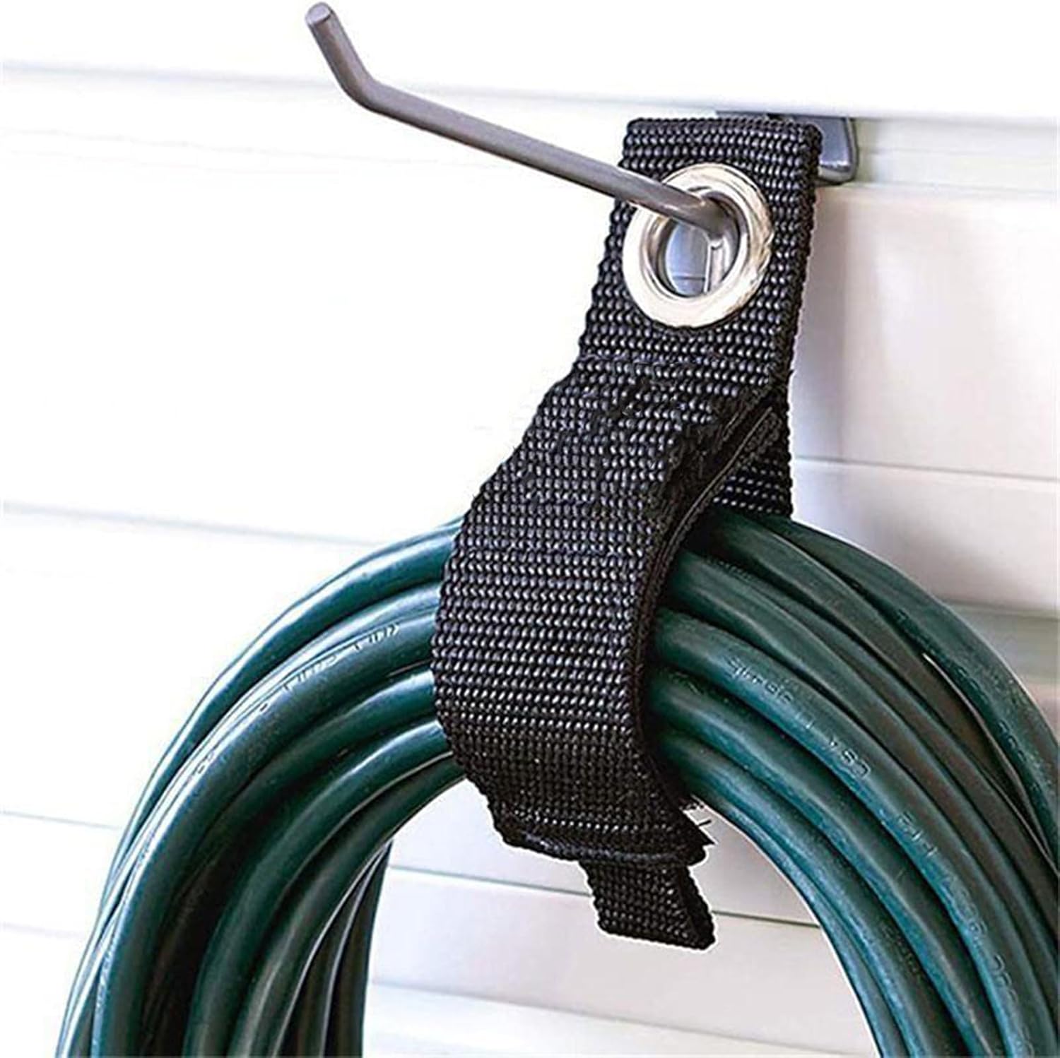 Storage Strap Extension Cord Holders Large, Medium and Small (3-Pack) for Organizing Workshop and Garage Essentials LCC53-01