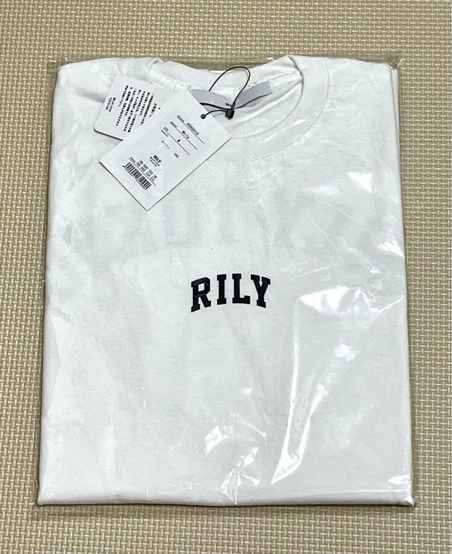 今市隆二 RILY ロゴ ロングスリーブTシャツ　XL White 今市隆二 RILY ロゴ ロングスリーブTシャツ XL White