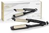 BaByliss Easy Waves – Wave iron for beach waves ceramic titanium coating 3 temperature settings heat-resistant tips gold & black C260E