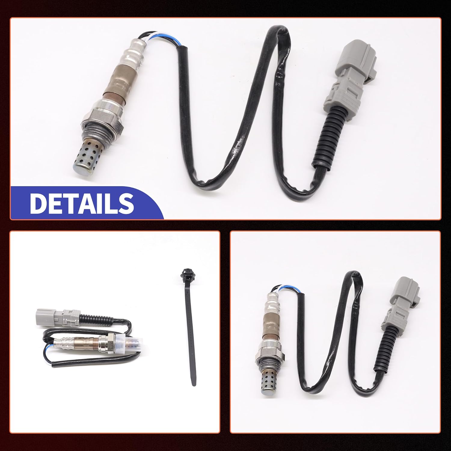 HiSport 250-24870 Heated O2 Oxygen Sensor Compatible with Lexus CT200h 2011, 2012, 2013, 2014, 2015, 2016, 2017 RX350 2014-2015 RX450h, Toyota Highlander Prius 2010-2015 V Plug-in C 2012-2019 Sienna