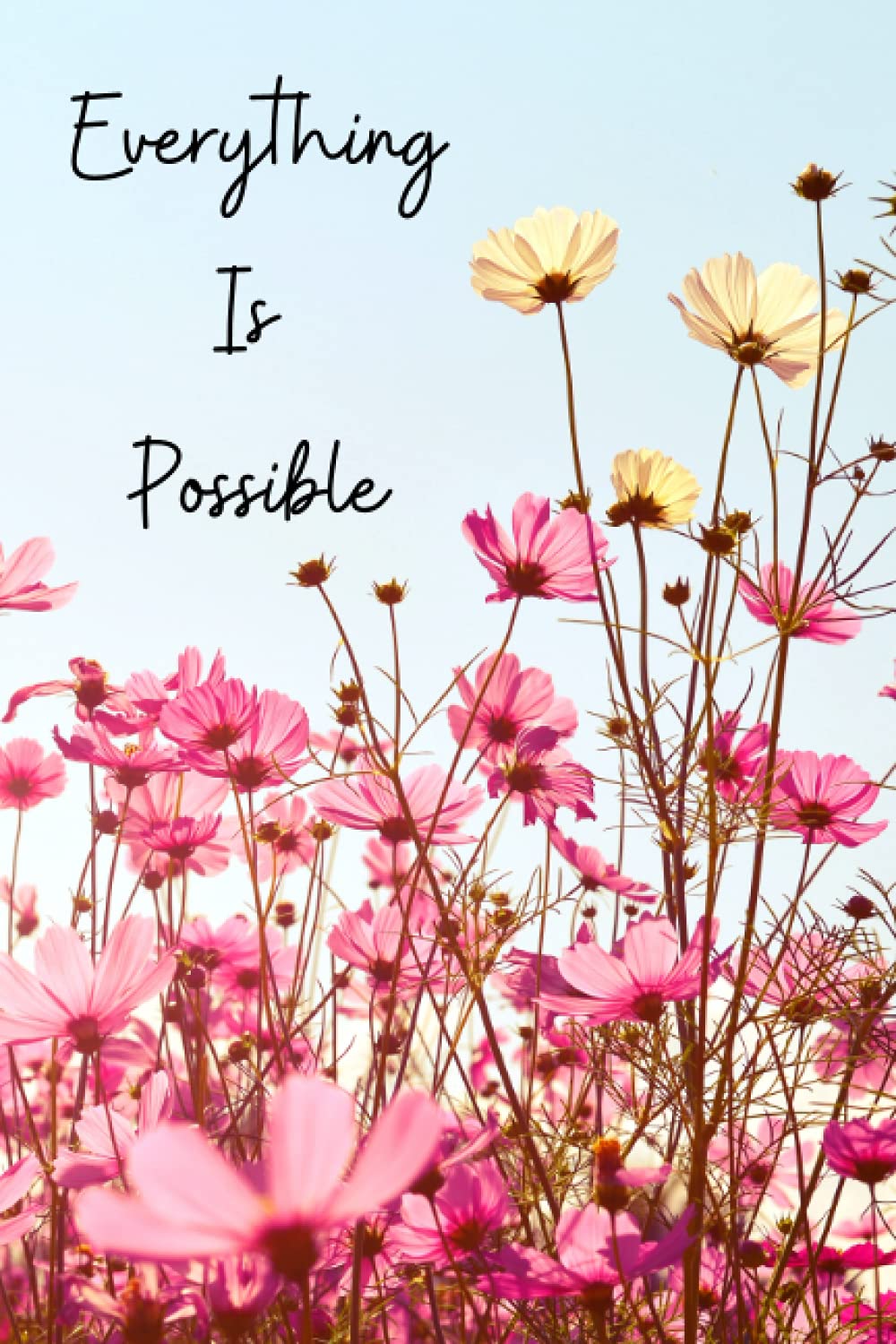 Everything Is Possible: Journal / Notebook with 120 lined pages - 6x9 inches