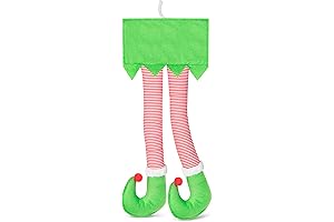 Trunk Elf Legs: Festive Christmas Cheer for Your Car