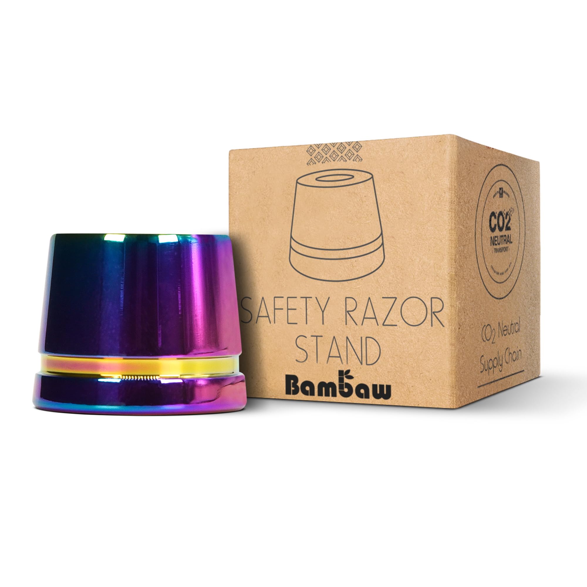 Safety Razor Stand, Does Not Fit All Safety Razors, Double Edge Razor Holder Shave Stand, Shaving Holder, Rainbow