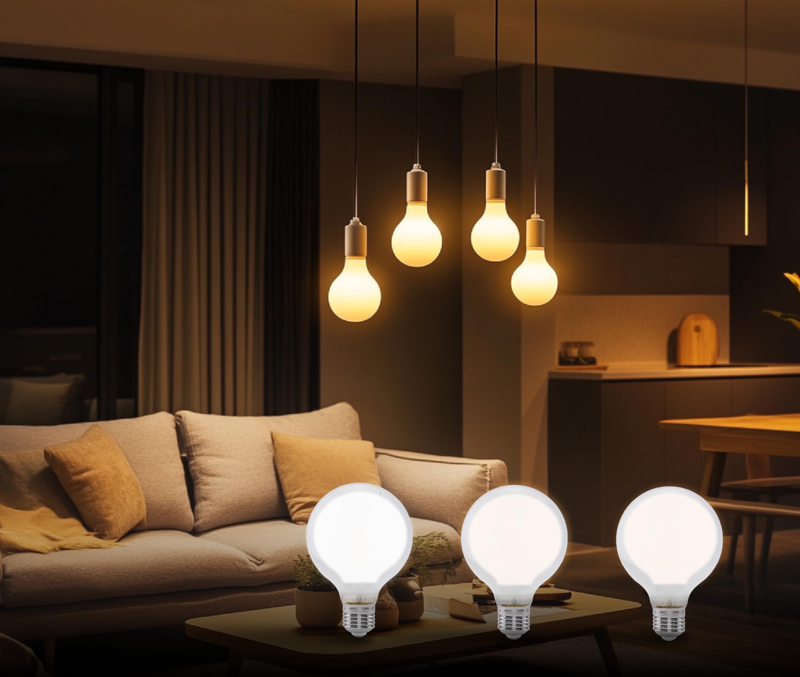 Panasonic Filament Ampul E27 13W 2000LM 6500K Milky