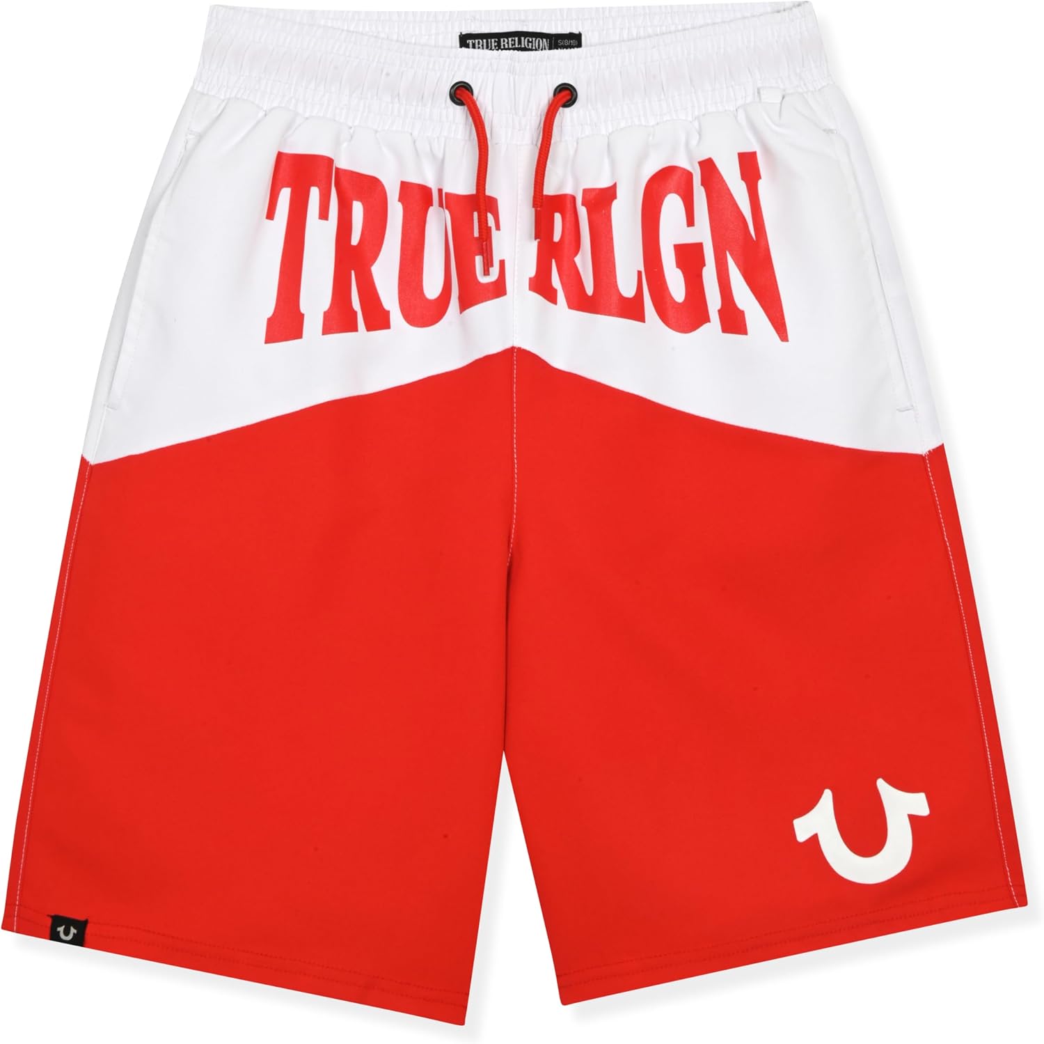 True Religion Boys Swim Trunks and Swim Goggles Set Premium Quick Dry Board Shorts Polyester Swimwear for Kids in Sizes 4–16