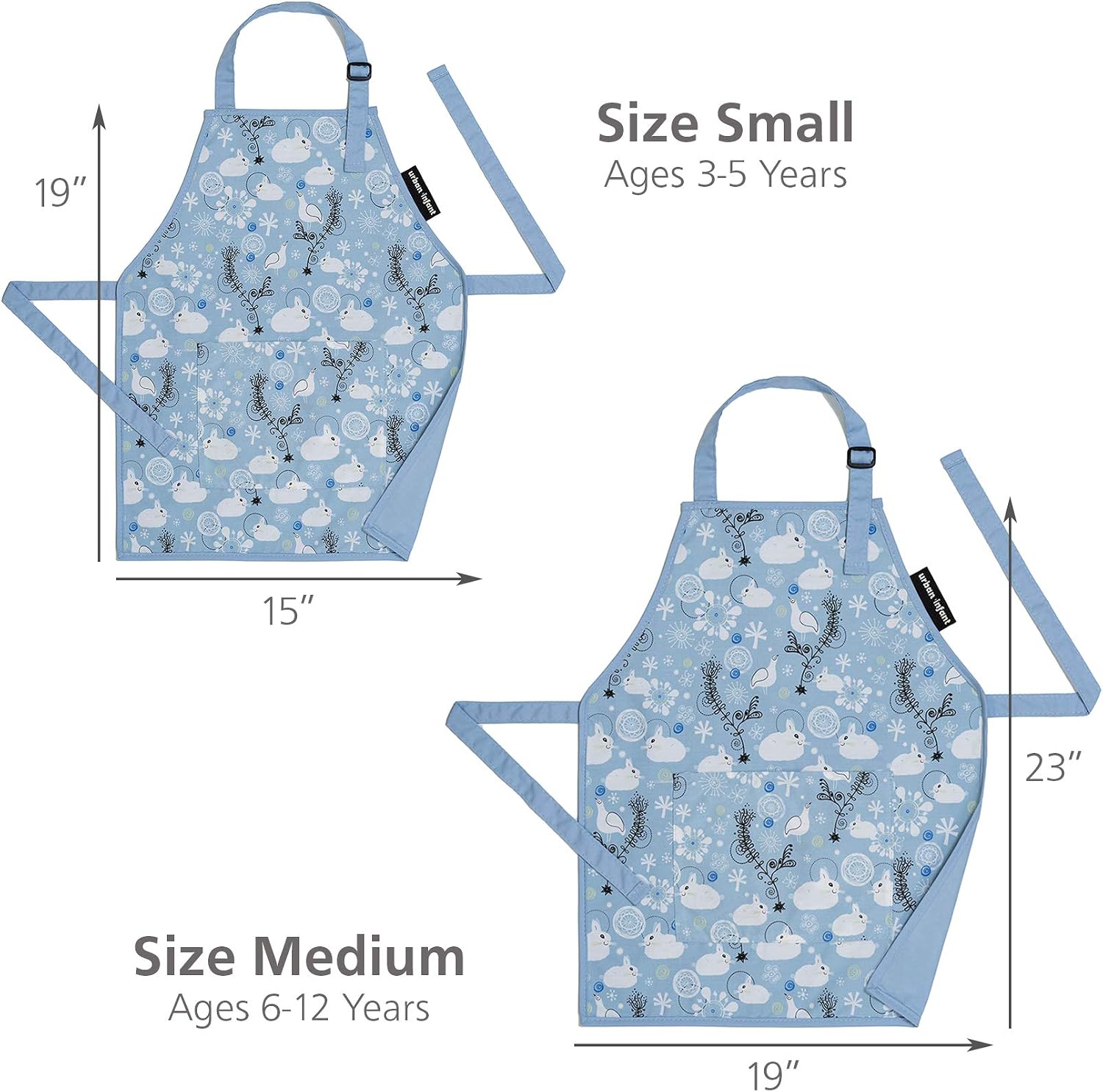 Urban Infant Little Helper Cooking Apron for Toddlers, Kids, Children image 3