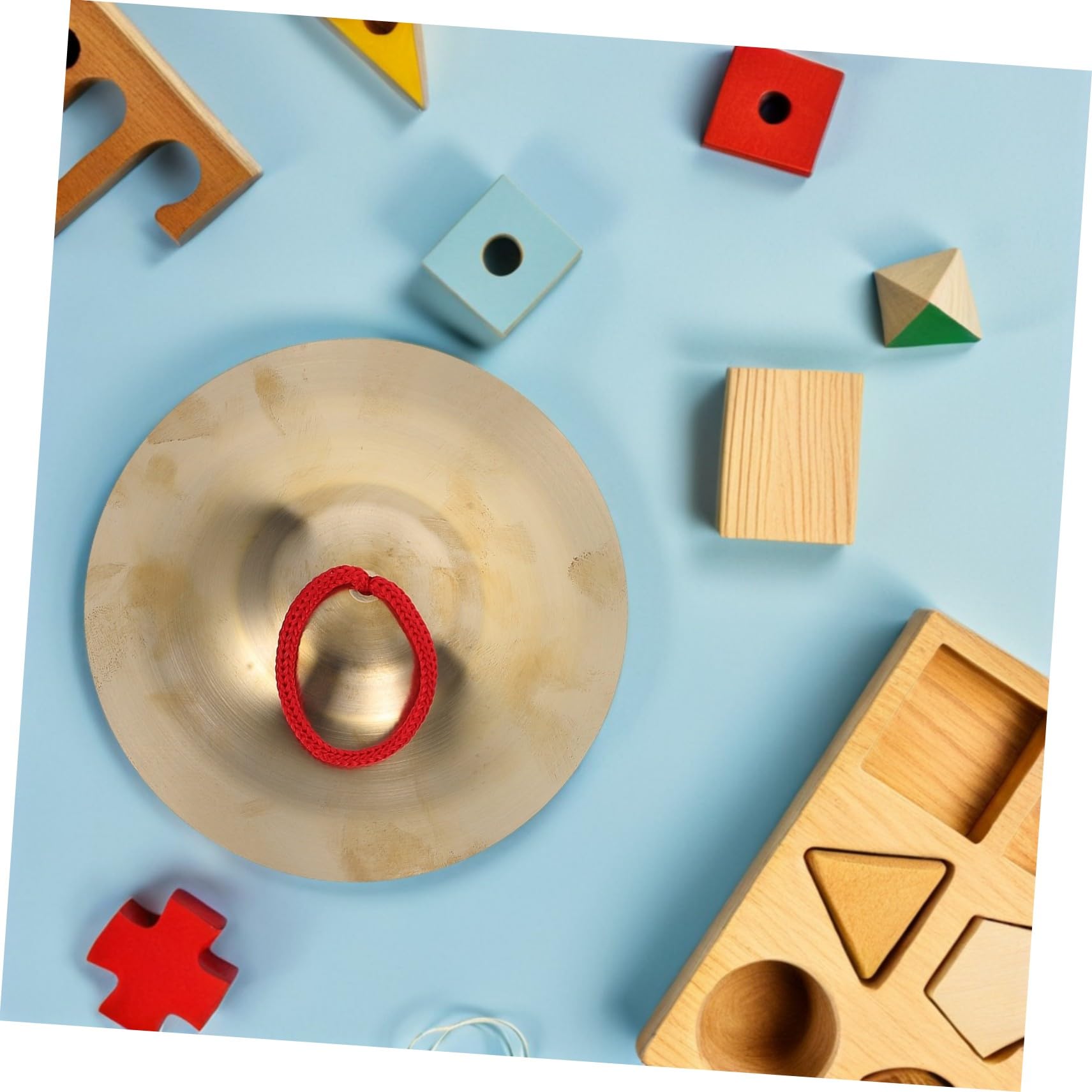 4 Pezzi Piatti per Strumenti Percussione Portatili per Scuola e Attività Educative Facili da Usare per Principianti e Metodo Orff