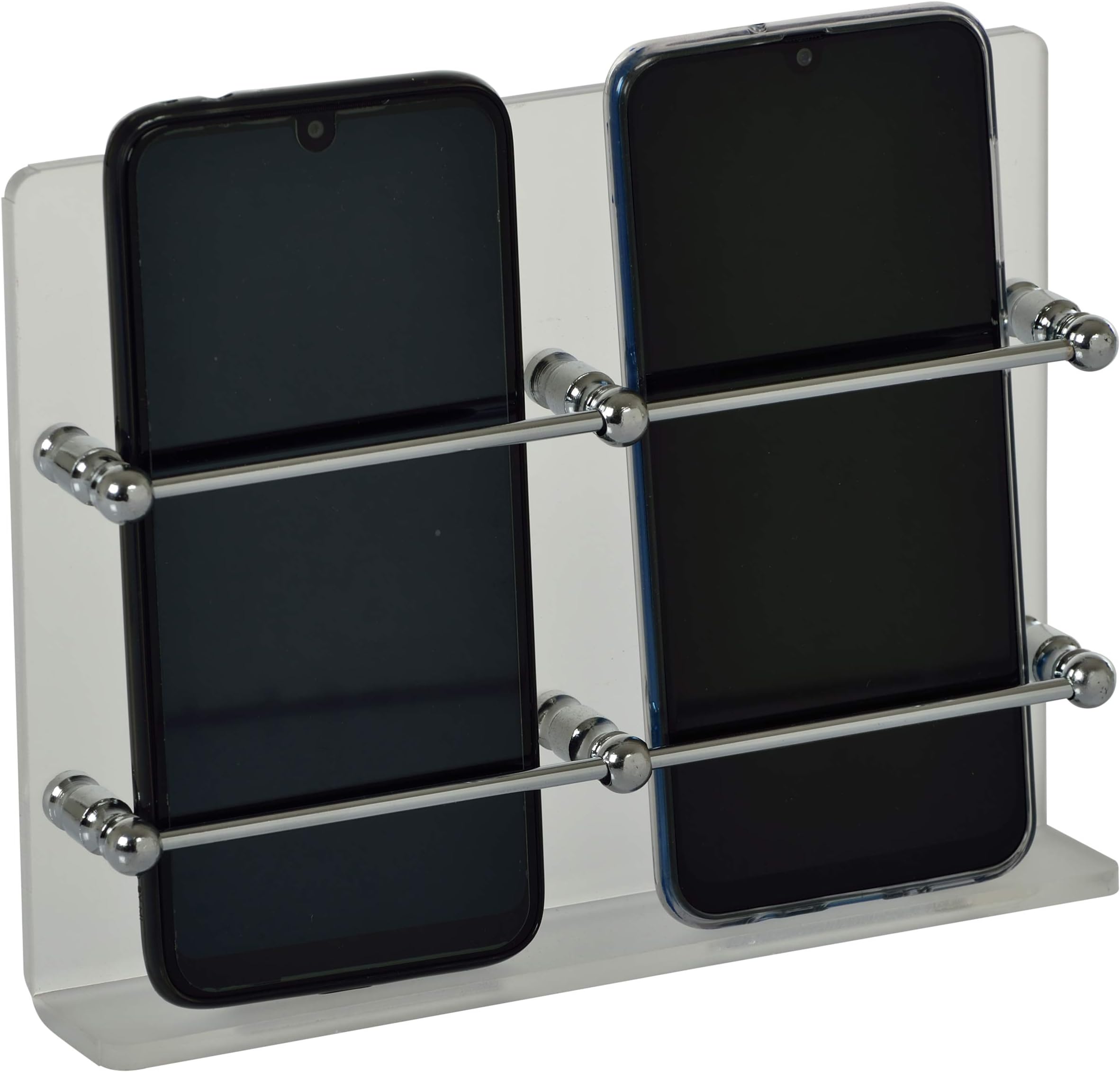 Aontan Mobile Stand Phone Holder All iPhone, Android Colour:-Clear MAT