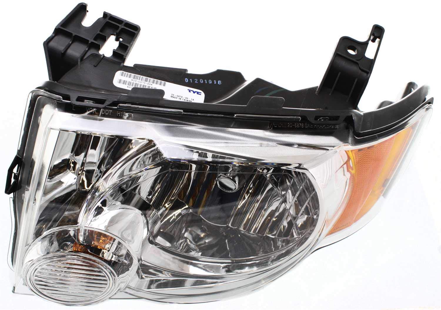 Amazon | Evan-Fischer ヘッドライトアセンブリ 2008-2012 フォード