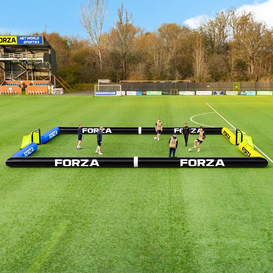FORZA Inflatable Soccer Pitch | Portable Sports Field for Instant Matches & Training - 7 Different Sizes