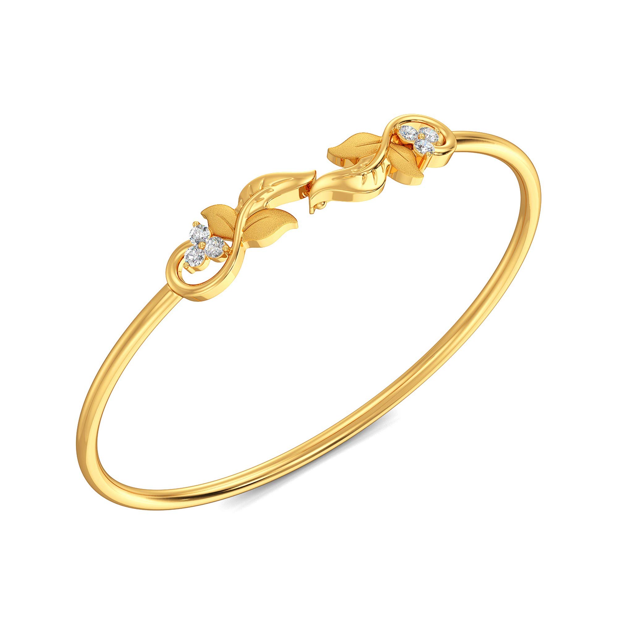 Impress Collection 22k Yellow Gold Charm Bracelet For Women-image-22