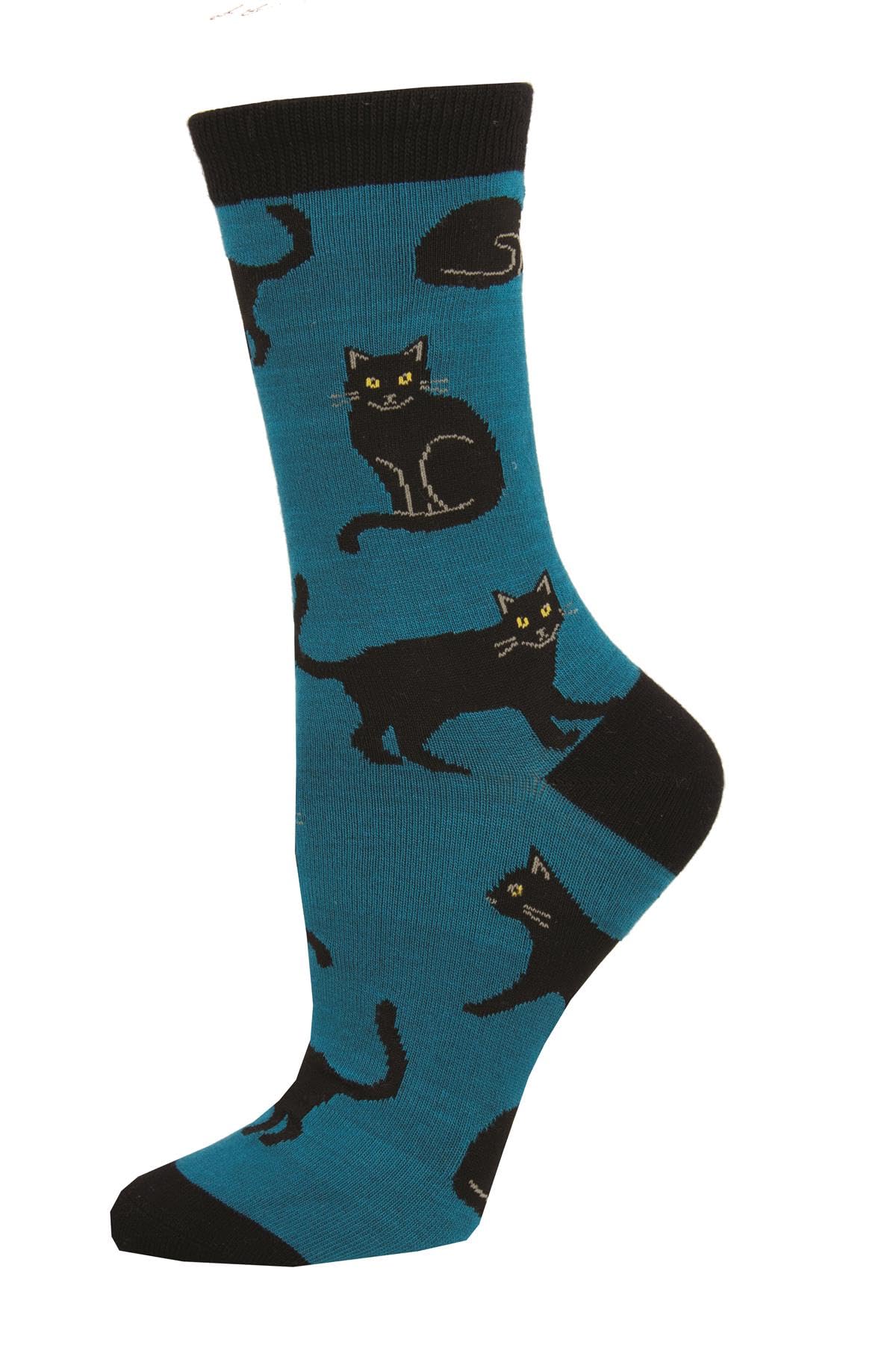 SocksmithBamboo Black Cat