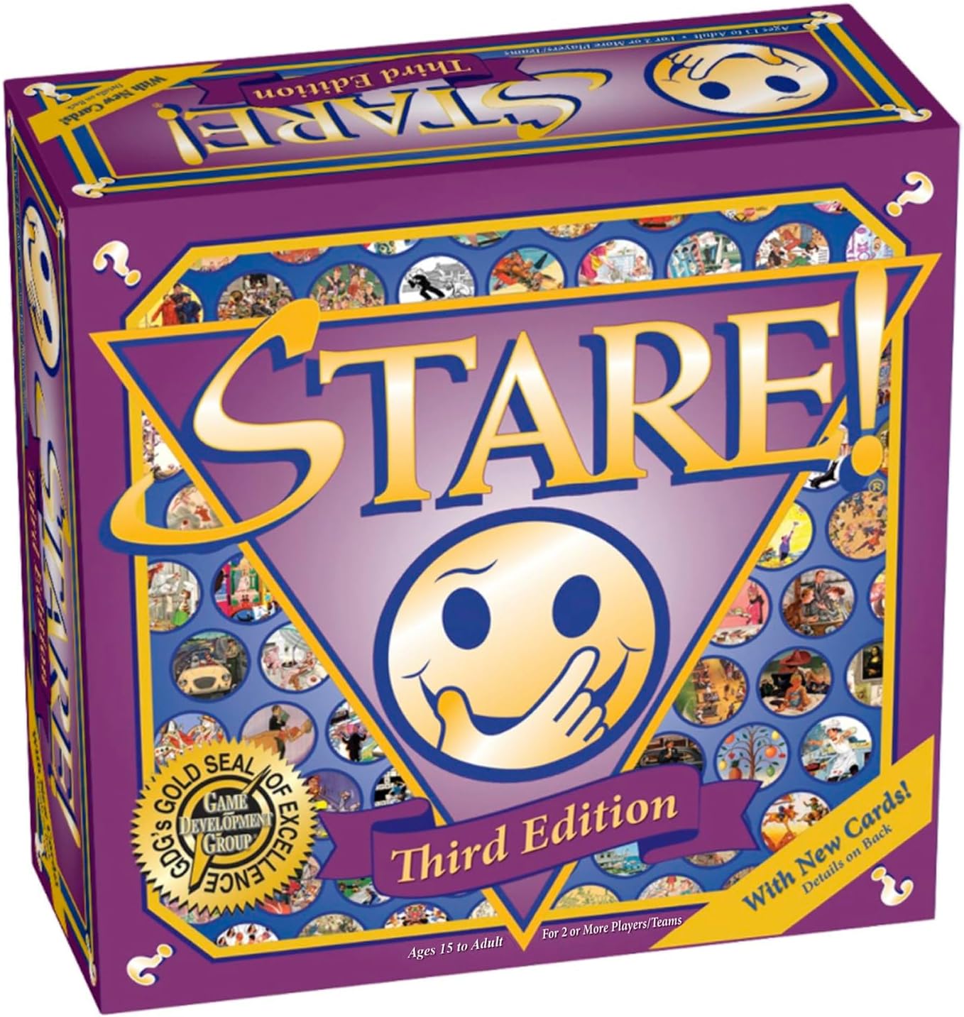 Stare – Engaging Game of Visual Recall Where Fun Image Cards Challenge Players’ Minds – Classic for Adult & Family Game Night Stare – Engaging Game of Visual Recall Where Fun Image Cards Challenge Players’ Minds – Classic for Adult & Family Game Night