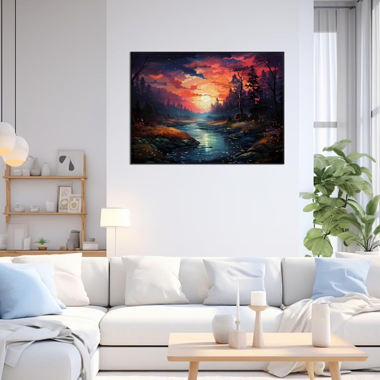 Puzzle 4000 Pezzi Sole calante Puzzle Classici per Gioco Familiare, n-452 | Impossibile Puzzles, Intrattenimento Creativo, Rilassamento e Intelligence, Regalo per Amore e Amico, Decorazioni Casa, Vista