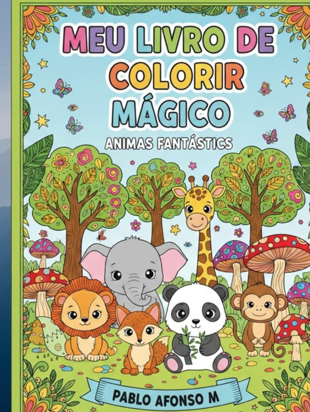 Livro para colorir [animais]: NATUREZA