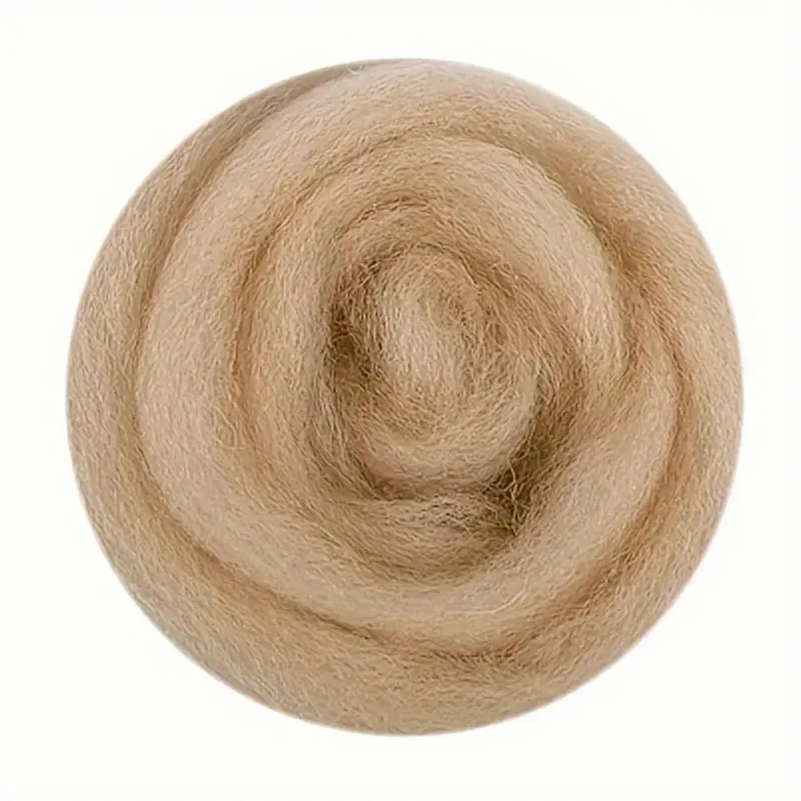 Nadelfilzwolle Farben Braun Tier Serie Wollfaser Wolle Roving for Nadel Wollfilz DIY Für Nadelfilzen