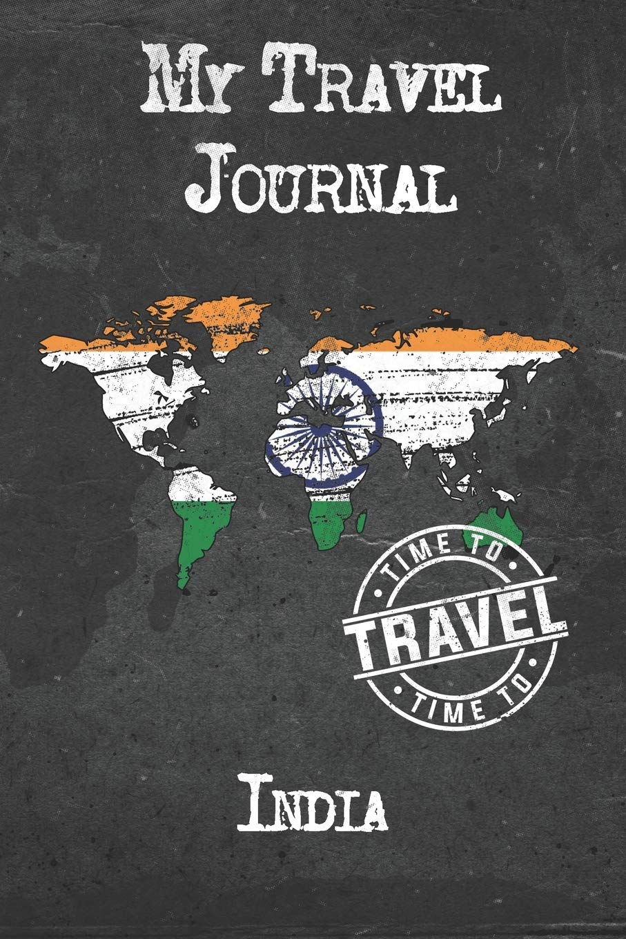 My Travel Journal India: 6x9 Travel Notebook or Diary with prompts, Checklists and Bucketlists perfect gift for your Trip to India for every Traveler