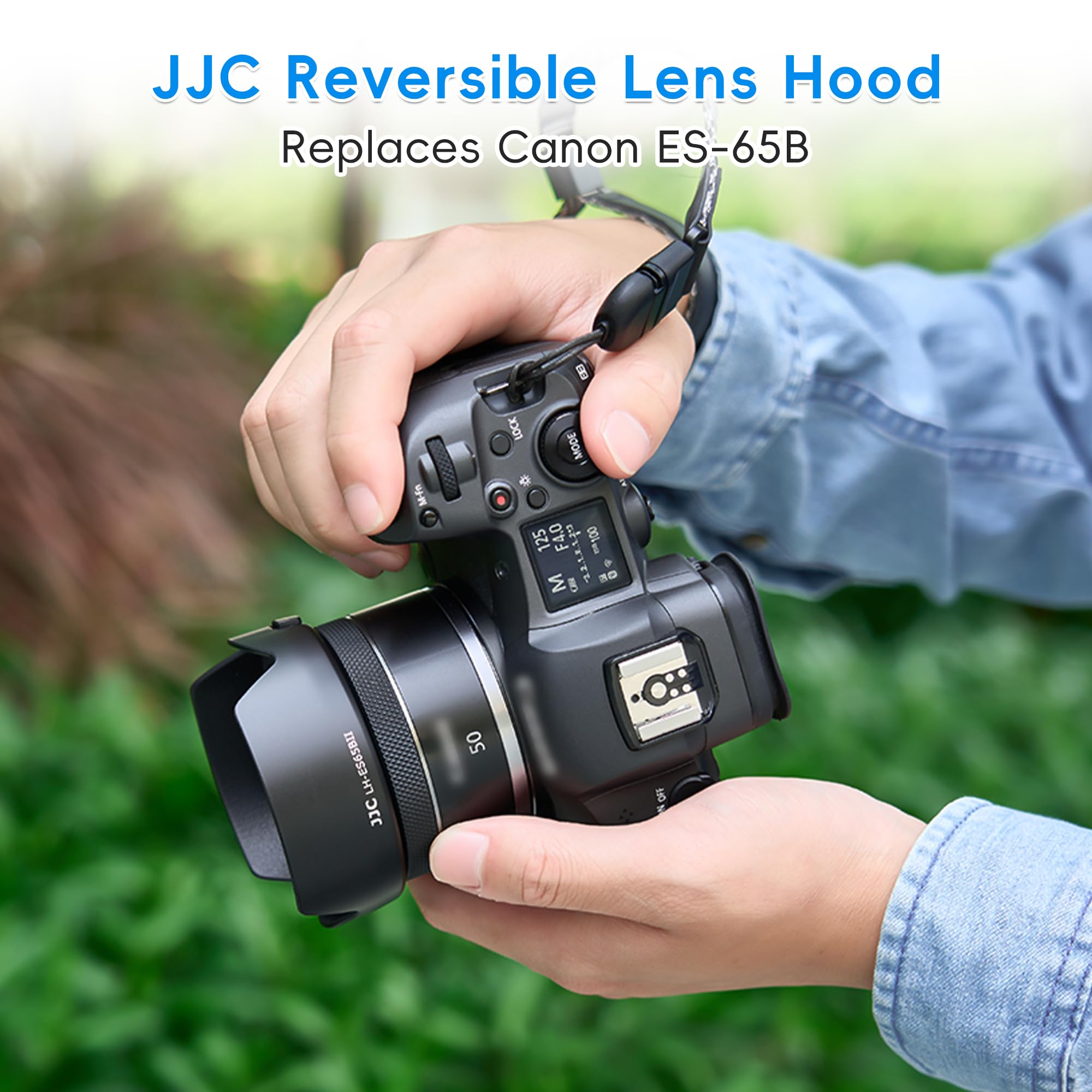 Amazon.com : RF 50mm Lens Hood Shade for Canon RF 50mm f/1.8 STM
