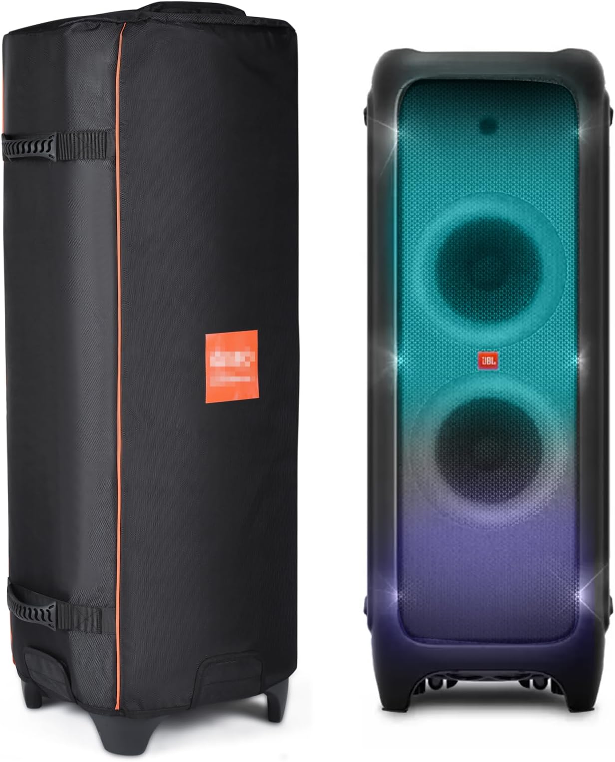 Speaker Bag Travel Case Replacement for JBL Party Box Series, Portable Speaker Carry Tote Bag Backpack for for JBL Speaker (for JBL partybox 1000)