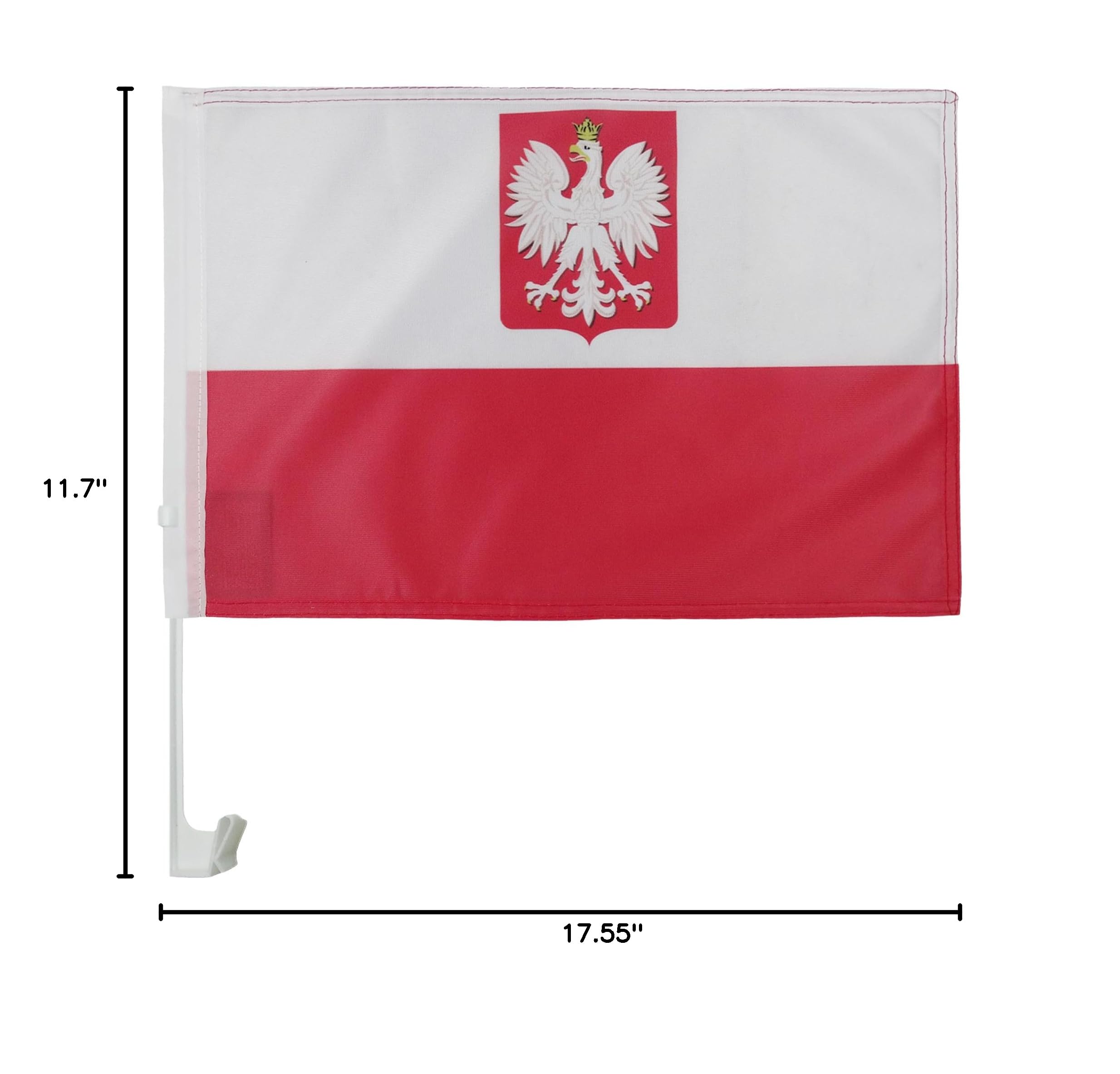 AZ FLAG South Africa Car Flag 18'' x 12'' - South African Car flags 30 x 45cm - Banner 18x12 INCHES PLASTIC STICK — view 202