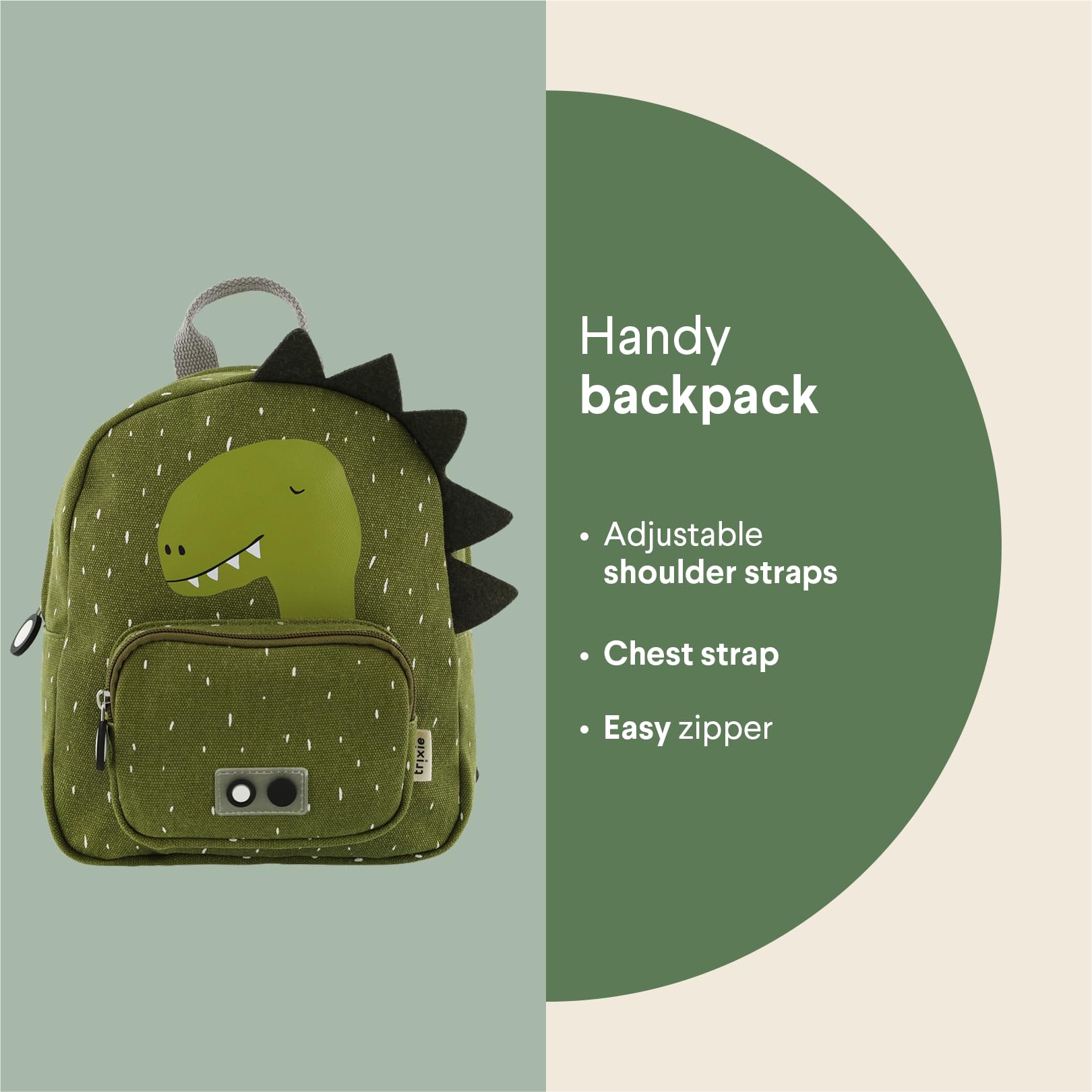 Mochila Trixie Kleiner Schulranzen Wasserabweisend - Kleiner Rucksack für Kind - Kleiner Turnbeutel