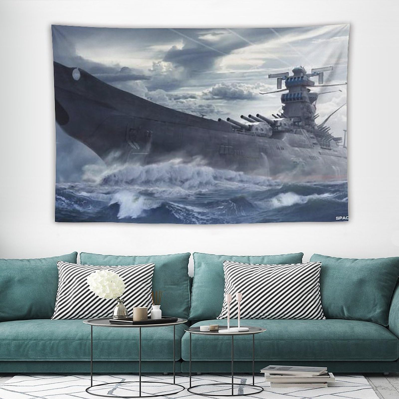 Amazon.co.jp: 宇宙戦艦ヤマト (47) タペストリー ポスター 壁掛け絵画