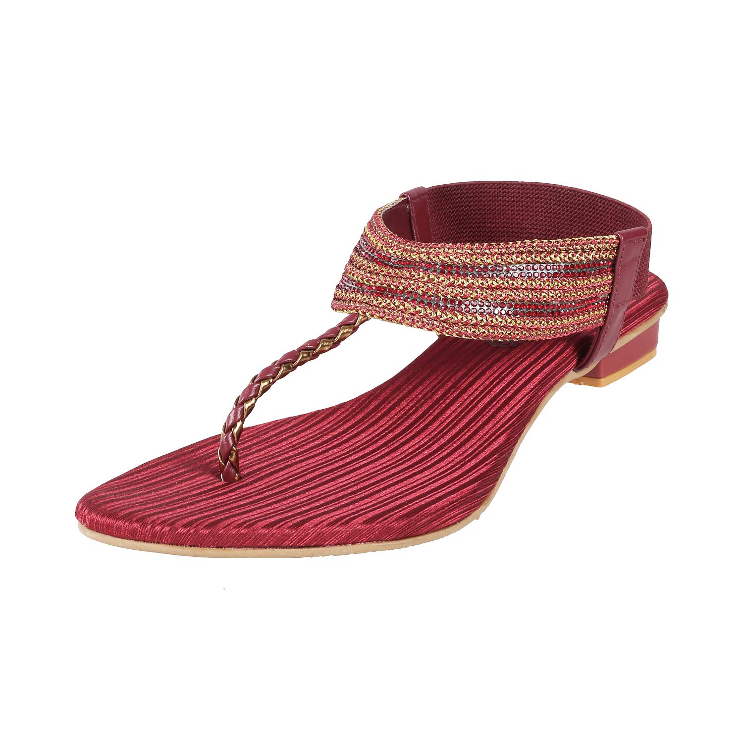 Mochi Women Maroon Synthetic Sandals (35-3053-44-36) Size (3 UK/India (36EU)) (B0843GBV36) Amazon Price History, Amazon Price Tracker