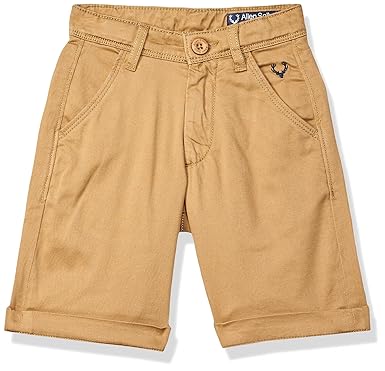 Allen Solly Junior Boys Regular Cotton Blend Bermuda Shorts